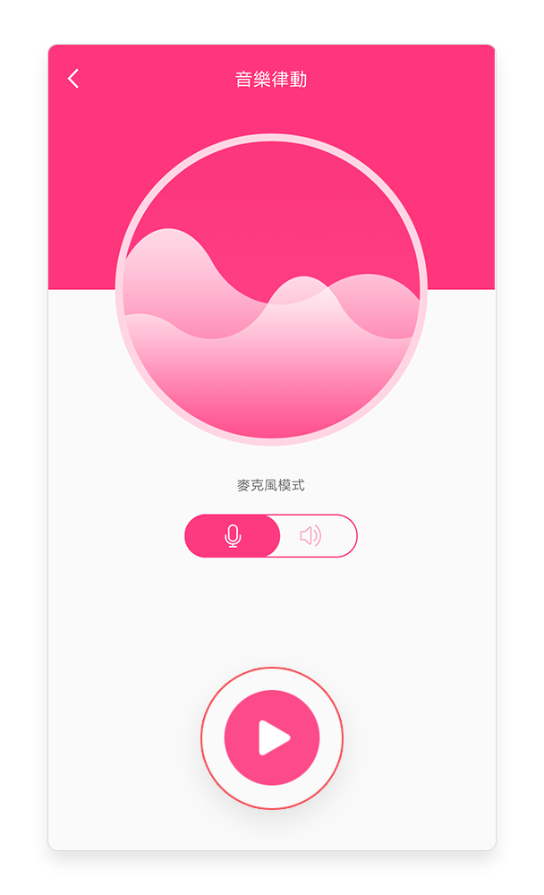 音乐律动的麦克风模式